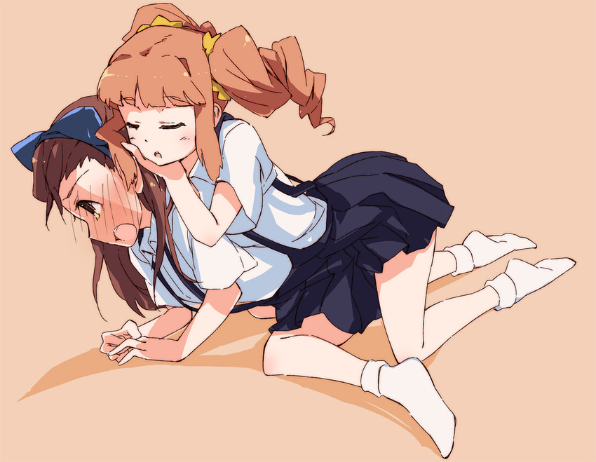 minase iori and takatsuki yayoi (idolmaster) drawn by kitano_yuusuke