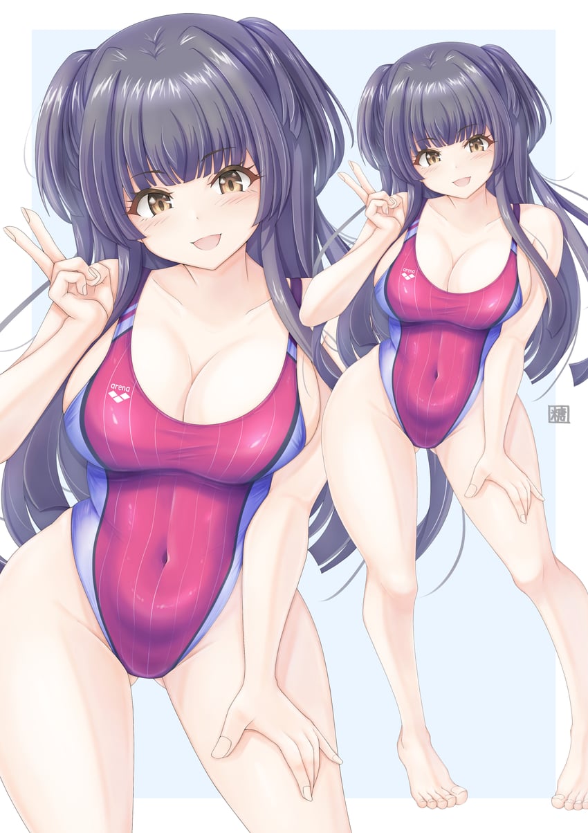 mayuzumi fuyuko (idolmaster and 1 more) drawn by tong_shui