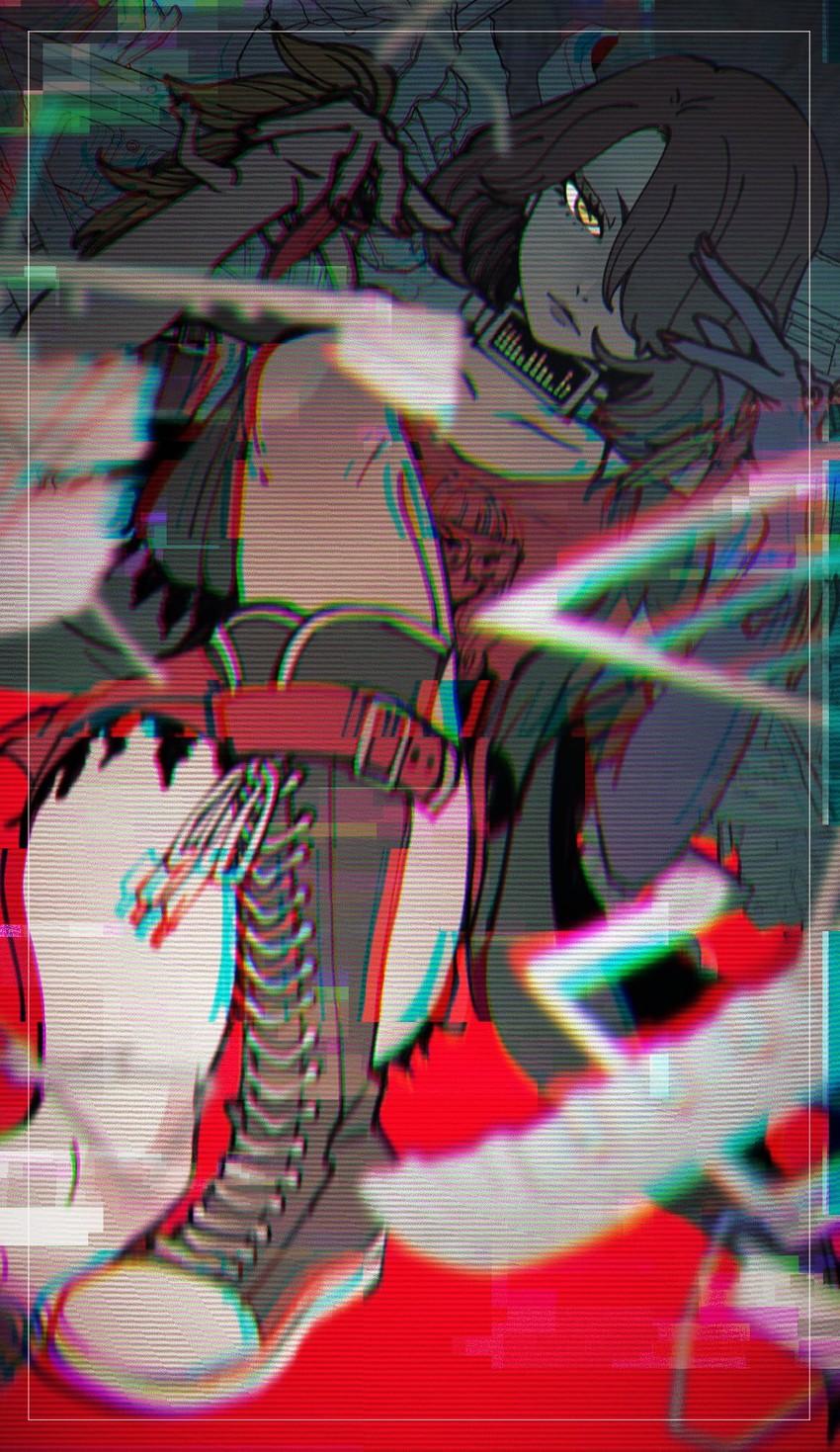 midori midorikawa (no more heroes and 1 more) drawn by gaiaku_aoz