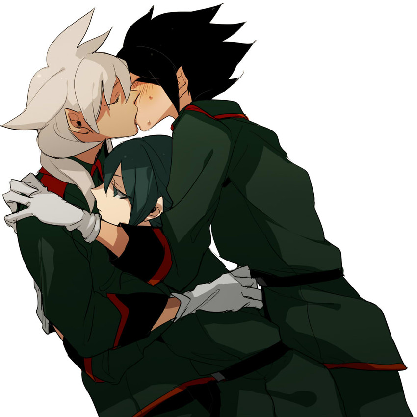 mistorene callus, baddap sleed, and eska bamel (inazuma eleven) drawn by hiroaki_(angie)