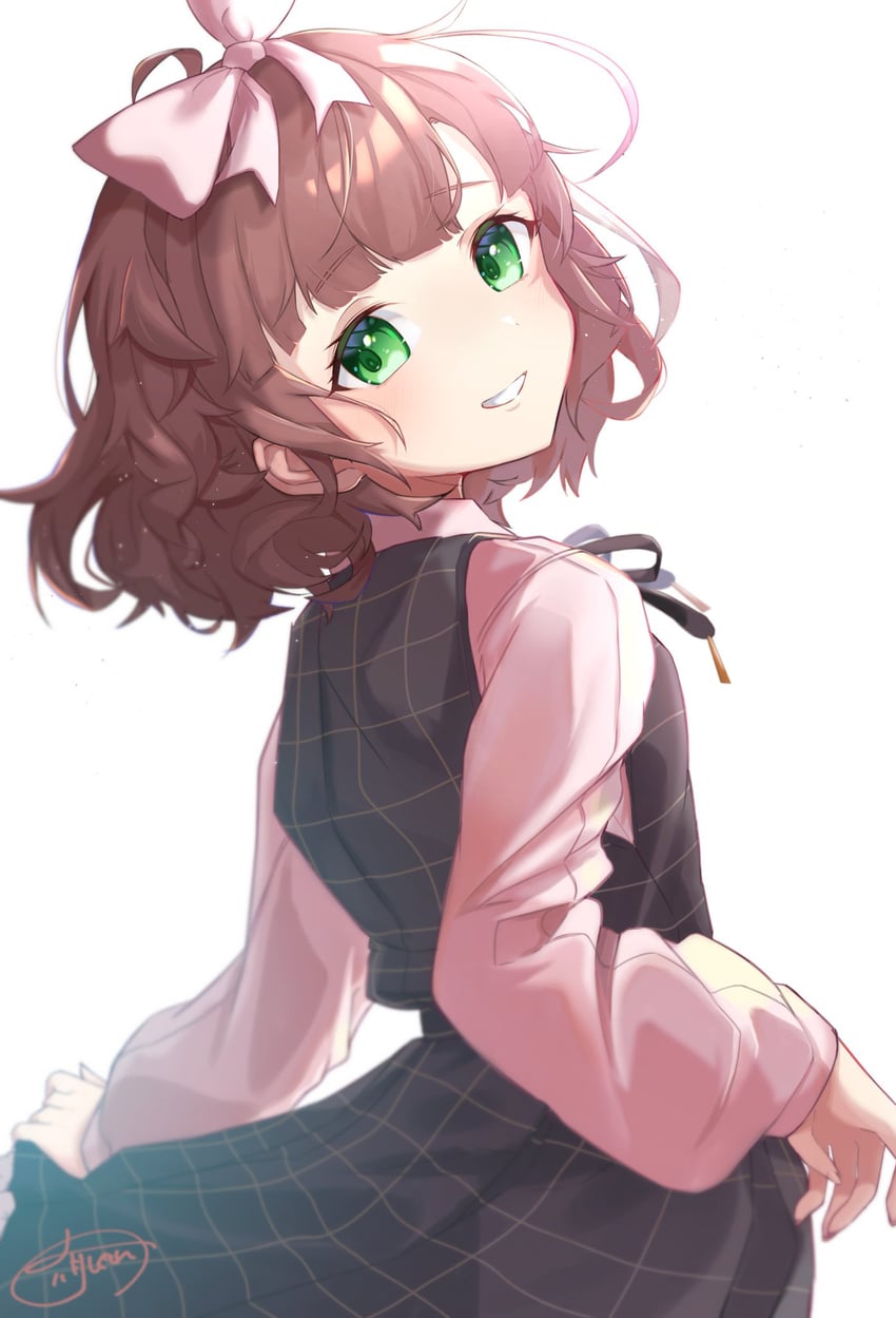 asuka hina (nijisanji) drawn by rokugatsu_shigure