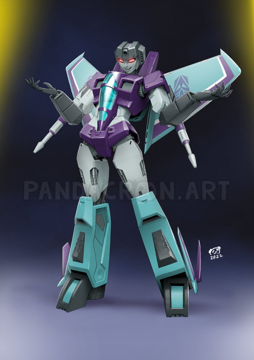 slipstream (transformers and 1 more) drawn by pandacron