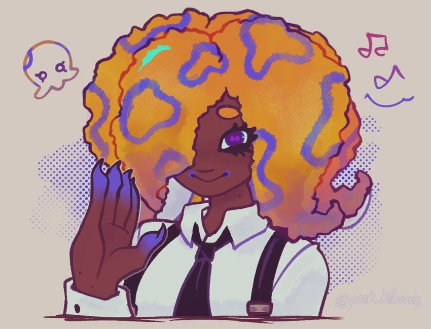 tao blu (splatoon and 1 more) drawn by satans_k1tty