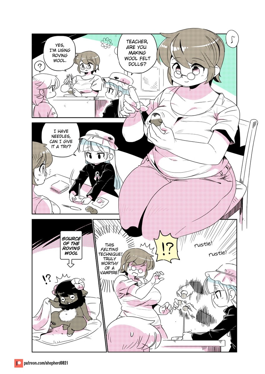 wendy, carmilla, zoey, and baffy (modern mogal) drawn by shepherd0821