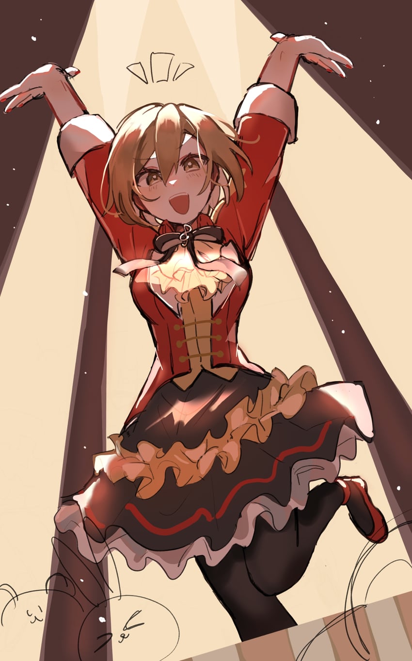 meiko and wonderlands x showtime meiko (vocaloid and 1 more) drawn by susuki_(pixiv_99838945)