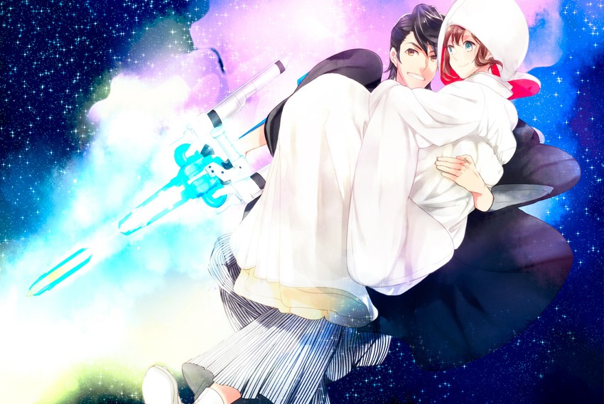 kisaragi gentarou and misaki nadeshiko (kamen rider and 1 more) drawn by kotono