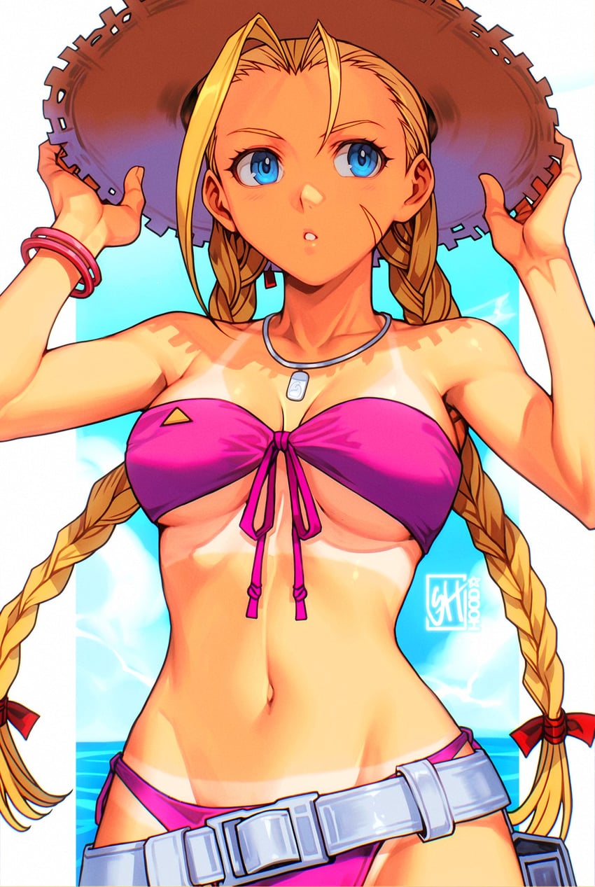 cammy white (street fighter and 1 more) drawn by skaggshood
