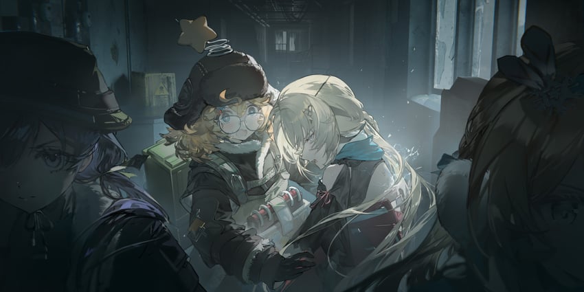 suomi, wkp, littara, ullrid, and lotta (girls' frontline and 1 more) drawn by dalanxia