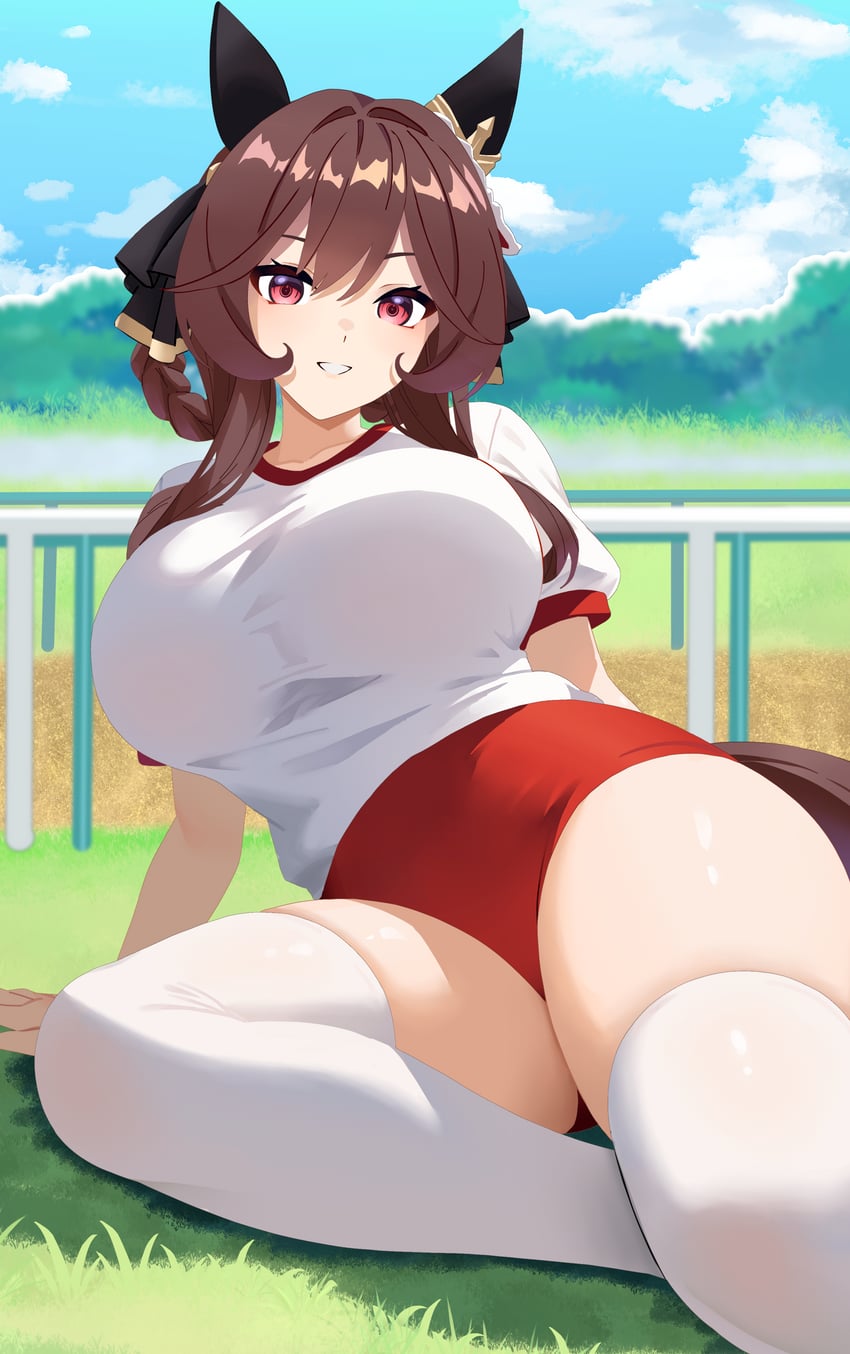 gentildonna (umamusume) drawn by reibun_(raven1119)
