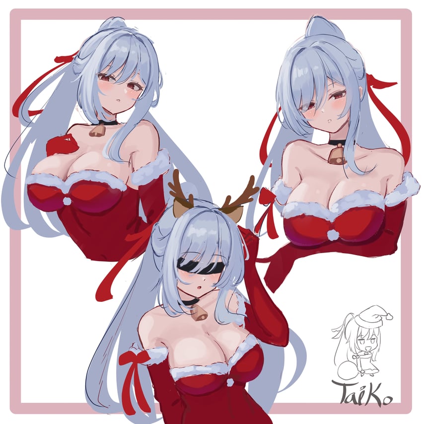 jingliu (honkai and 1 more) drawn by taiko_bo