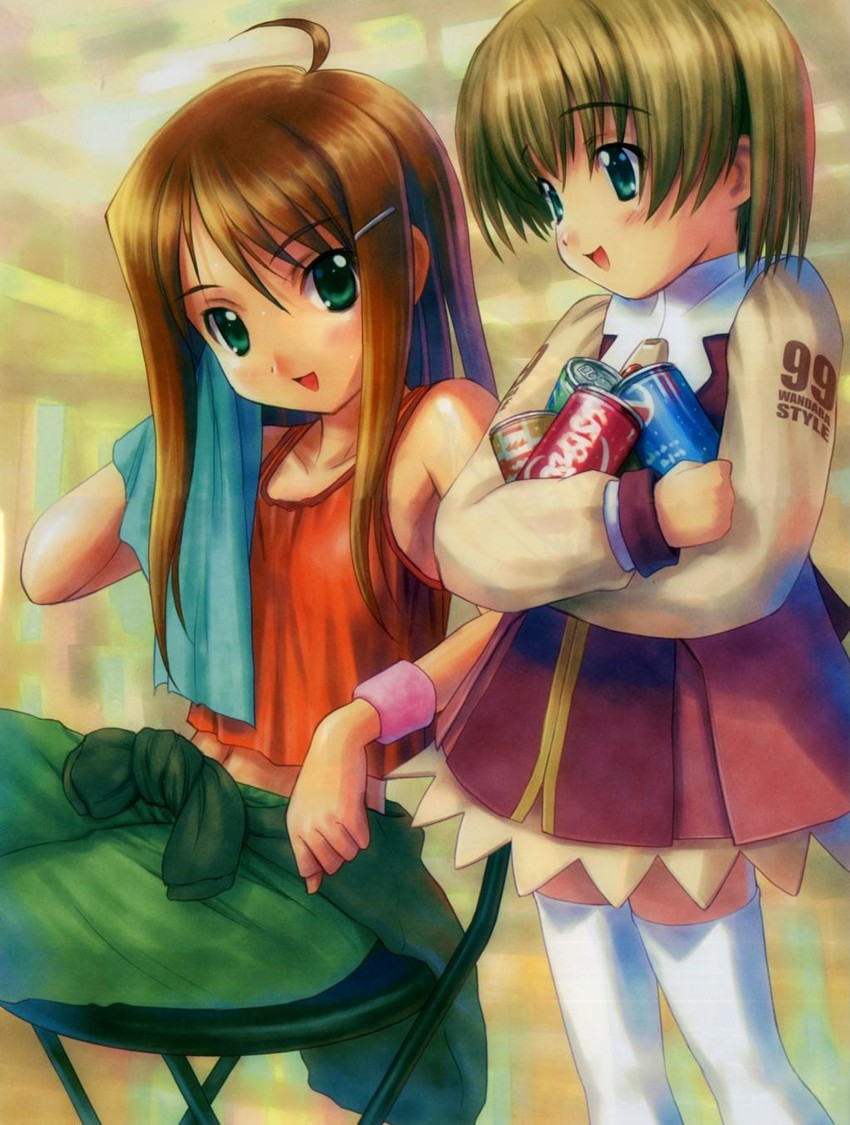 kiku 8 and fuyude yuri (megami magazine and 1 more) drawn by goto_p