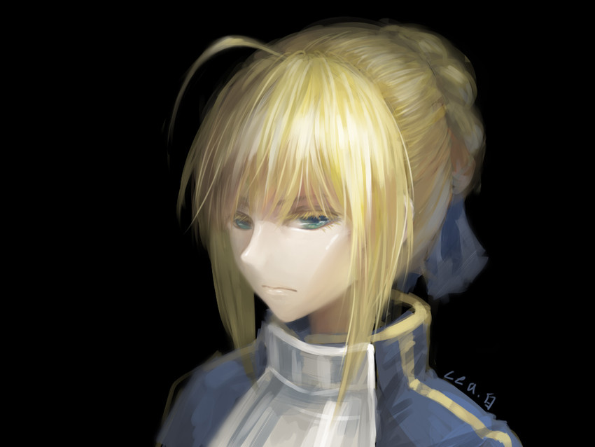 artoria pendragon and saber (fate and 1 more) drawn by neeta