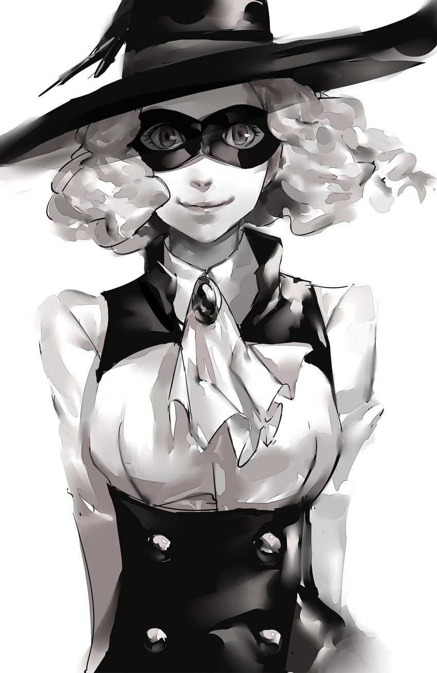 okumura haru and noir (persona and 1 more) drawn by blazpu