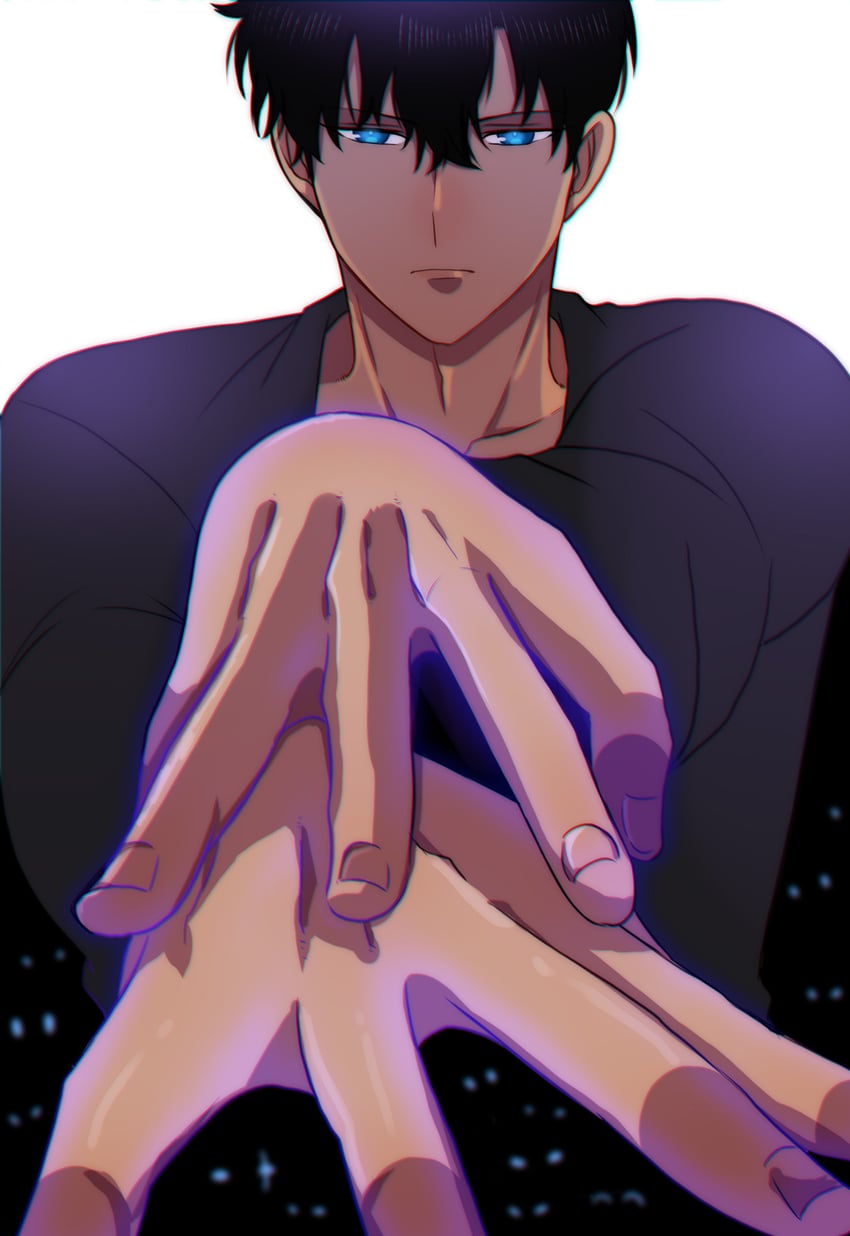 sung jin-woo (solo leveling) drawn by akina_(user_htkx7587)
