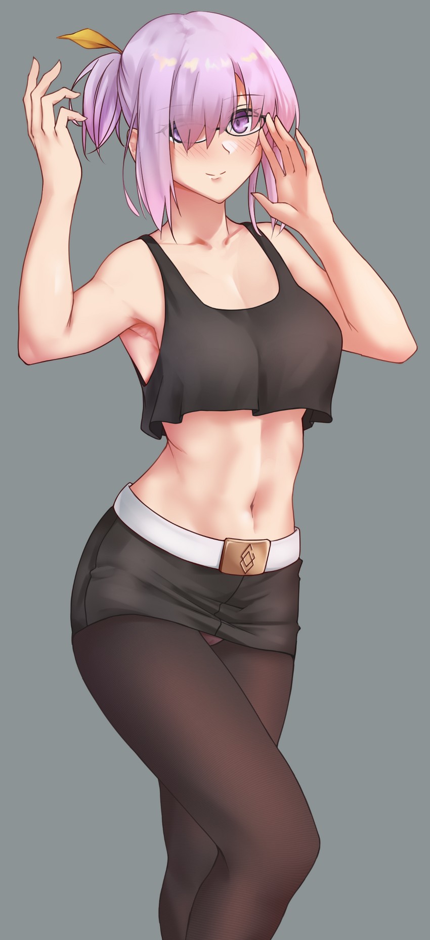 mash kyrielight (fate and 1 more) drawn by sarhce