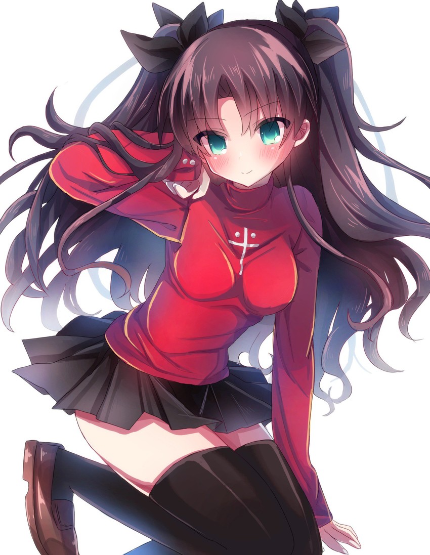 tohsaka rin (fate and 1 more) drawn by hiyori_yuyu