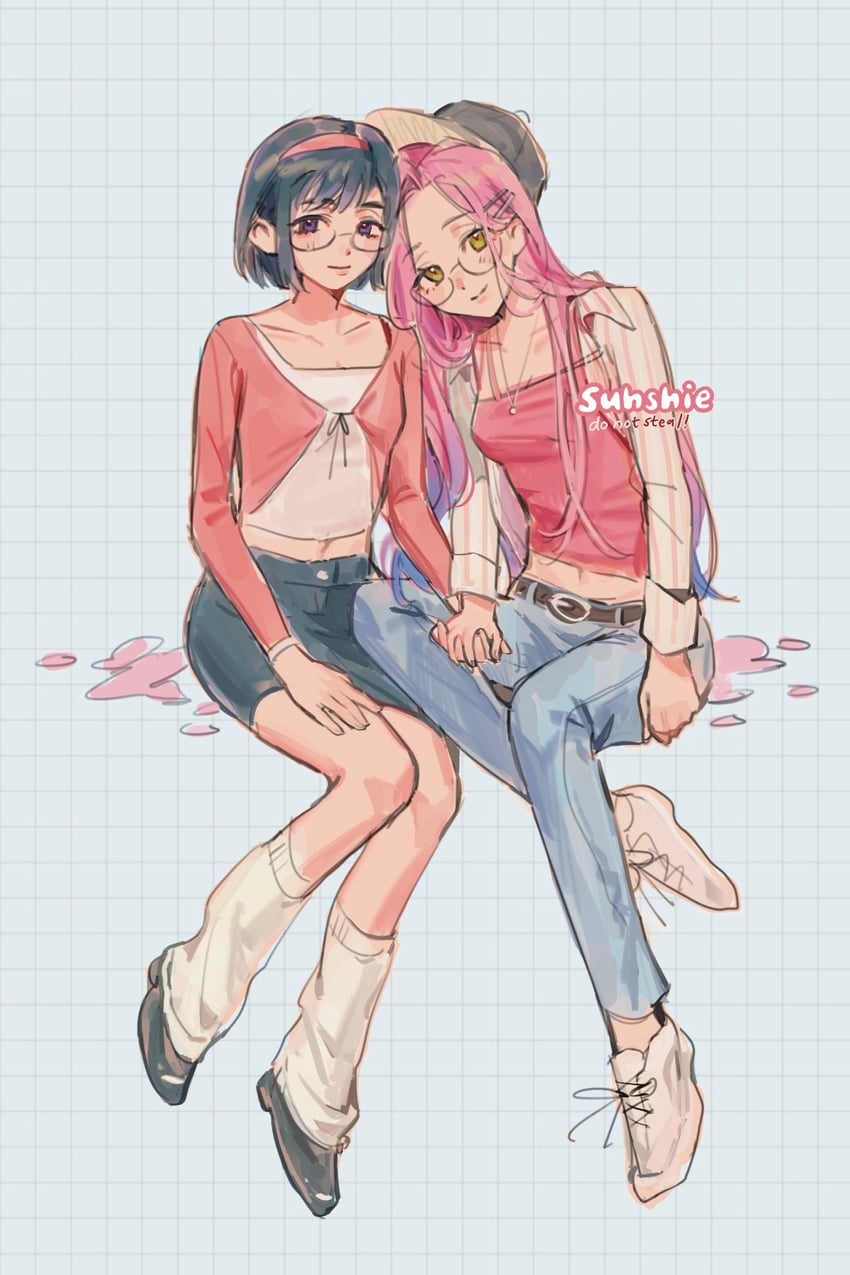 sua and mizi (alien stage) drawn by fishy_(suhshie)