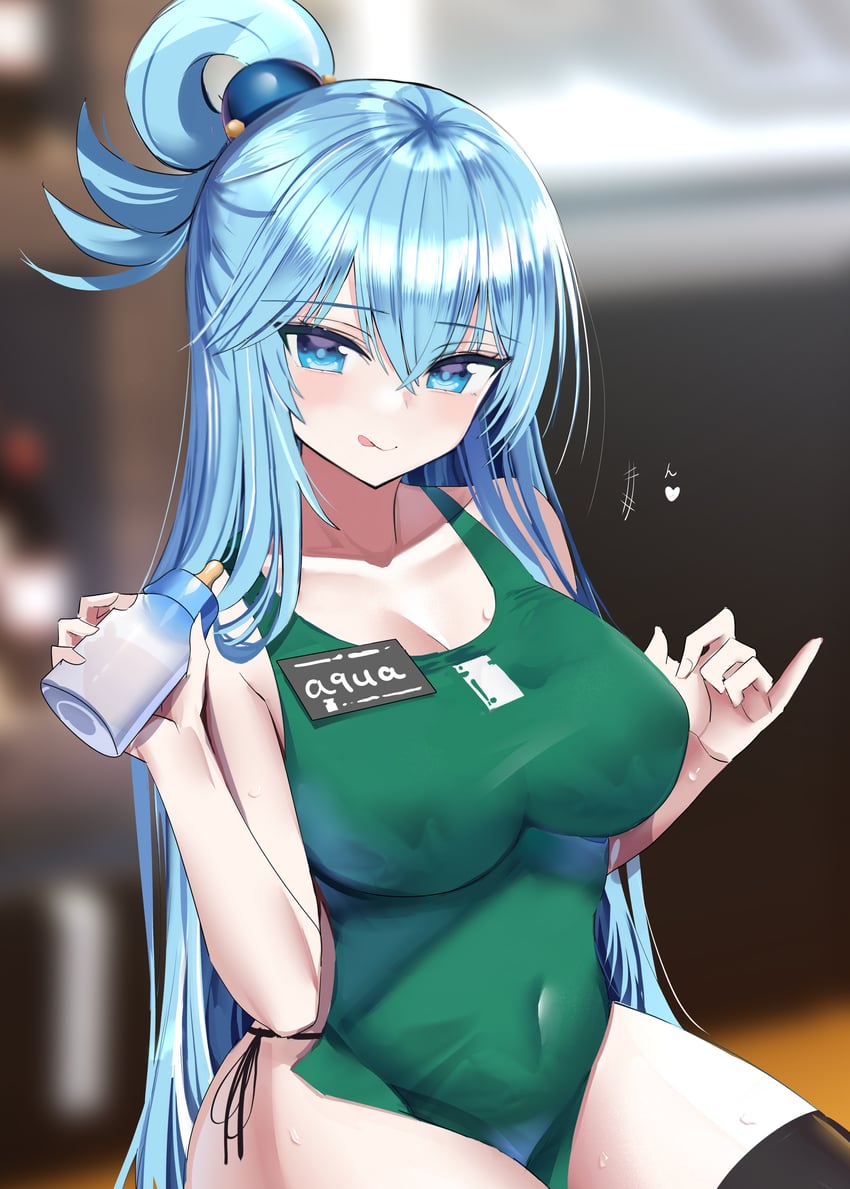 aqua (kono subarashii sekai ni shukufuku wo!) drawn by hanasaka_houcha
