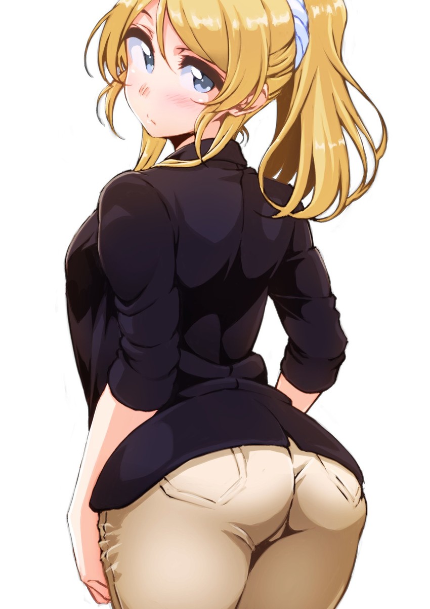 ayase eli (love live! and 1 more) drawn by ayumu-k