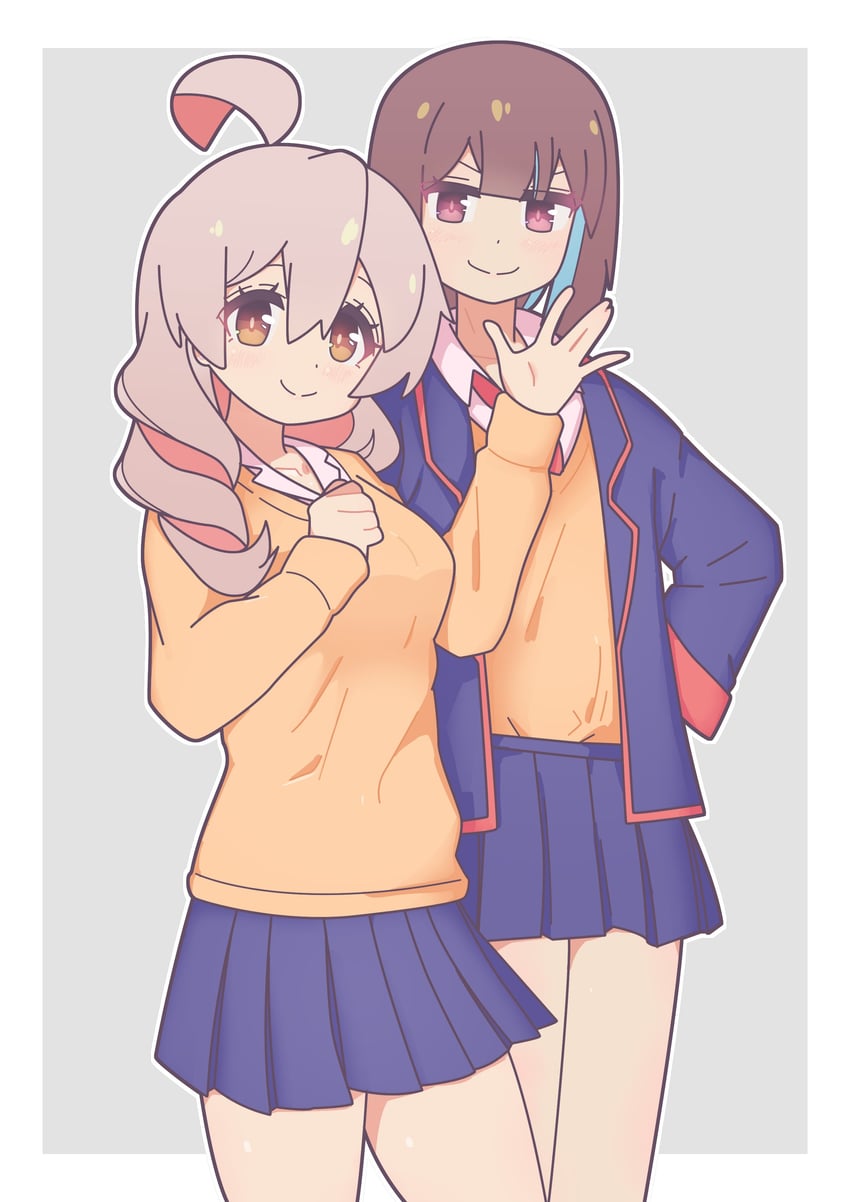 oyama mahiro and hozuki momiji (onii-chan wa oshimai!) drawn by retoleedraws
