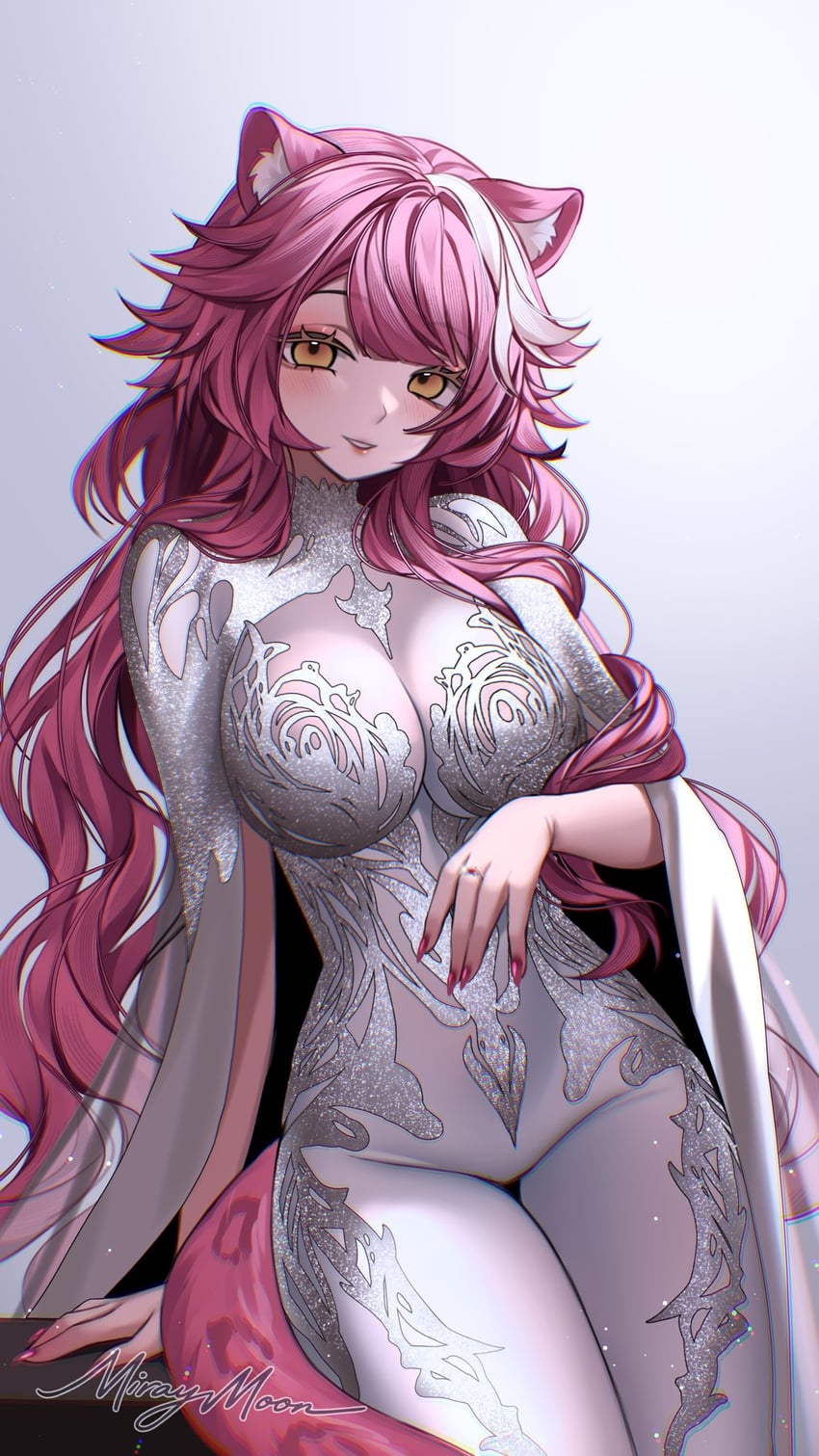 raora panthera (hololive and 1 more) drawn by miraymoon