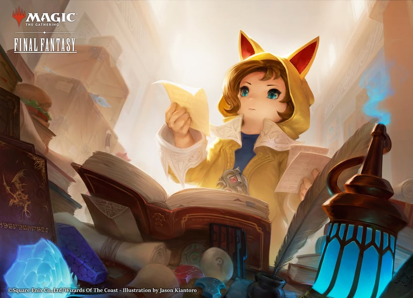 g'raha tia and krile baldesion (final fantasy and 2 more) drawn by thatjaykart