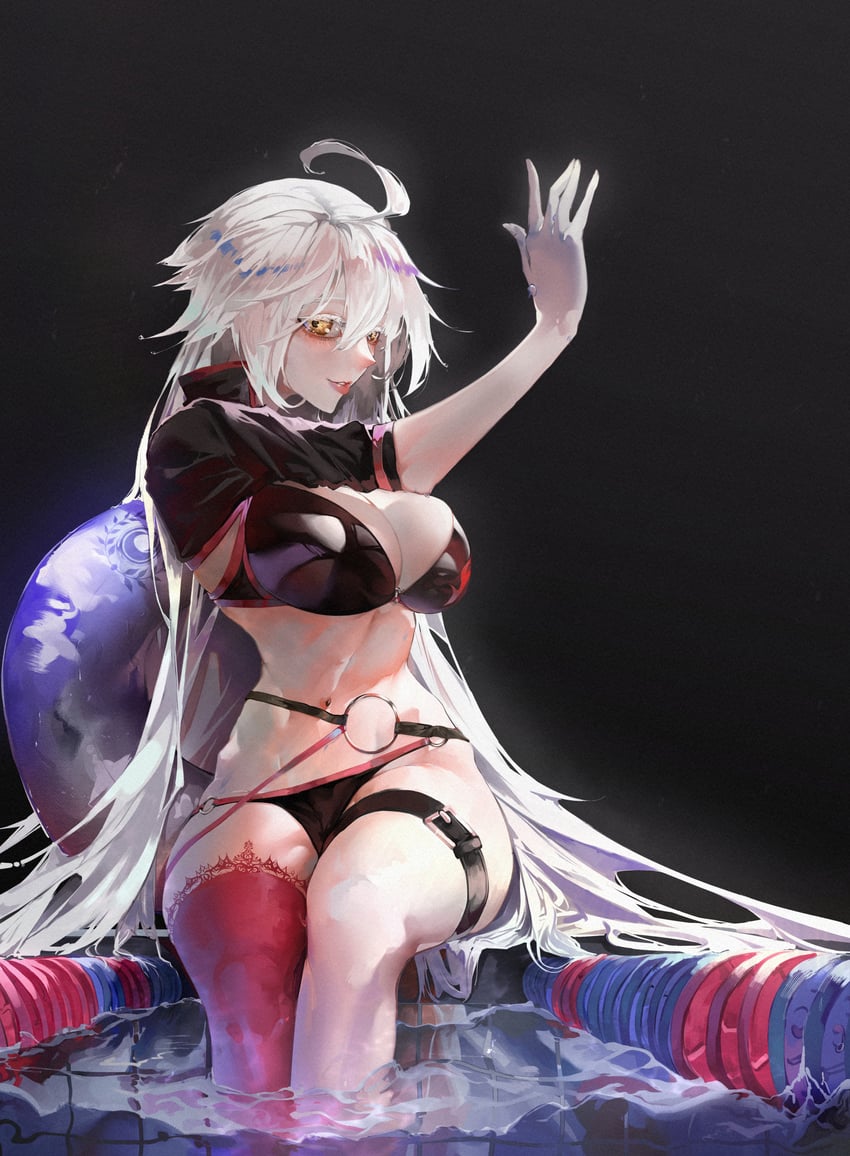 jeanne d'arc alter (fate and 1 more) drawn by sashimi950418