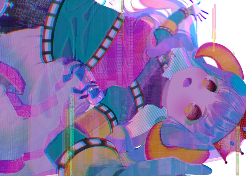 futaba sana and uwasa no sana (mahou shoujo madoka magica and 1 more) drawn by amane_hikari