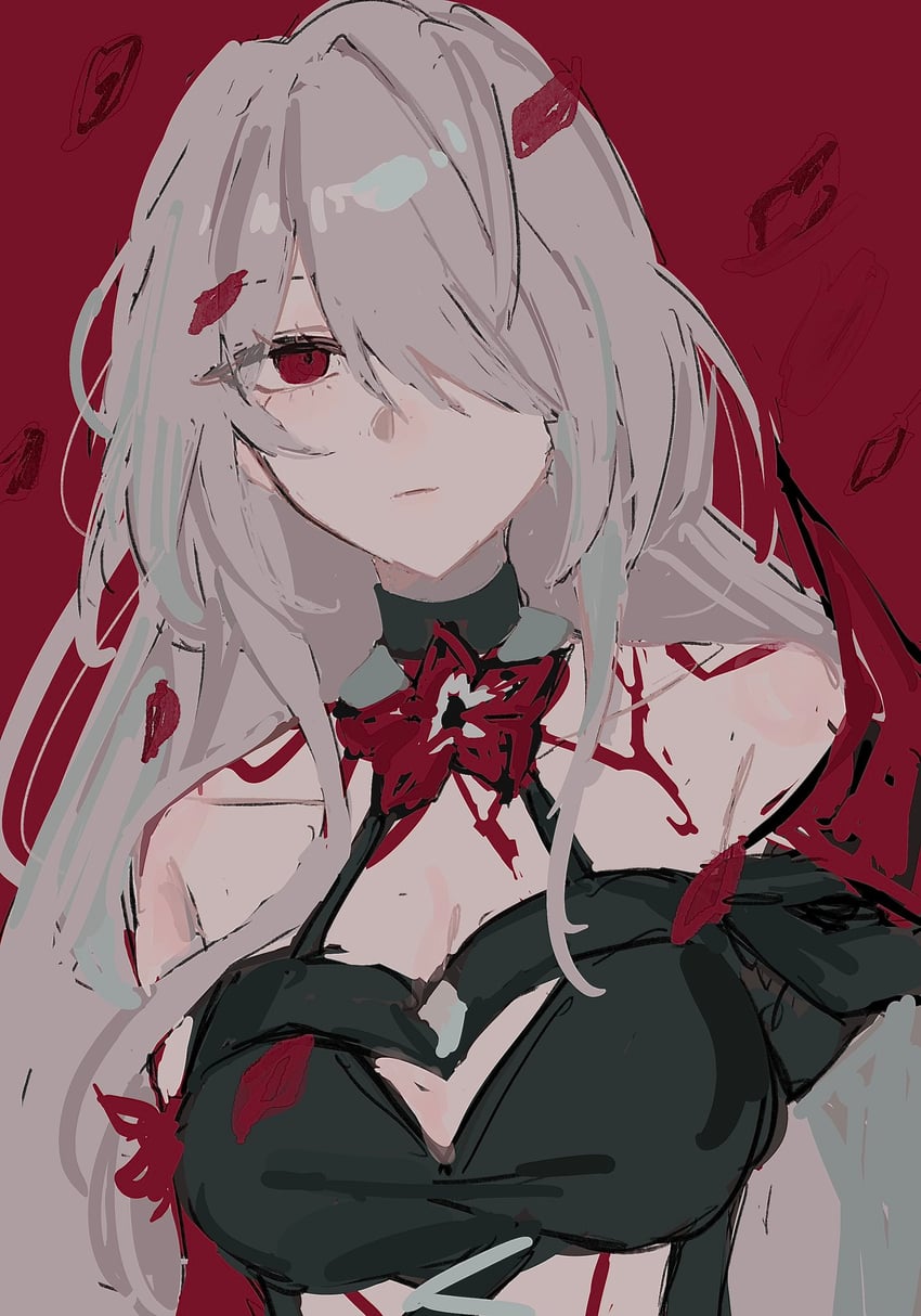 acheron (honkai and 1 more) drawn by 43ym_iui