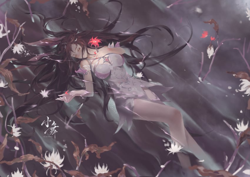 xiao wu (douluo dalu) drawn by xiao_hetian_liu_kuai
