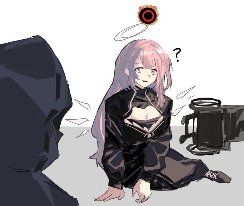 doctor and lemuen (arknights and 1 more) drawn by yazu_(zoddiacz)