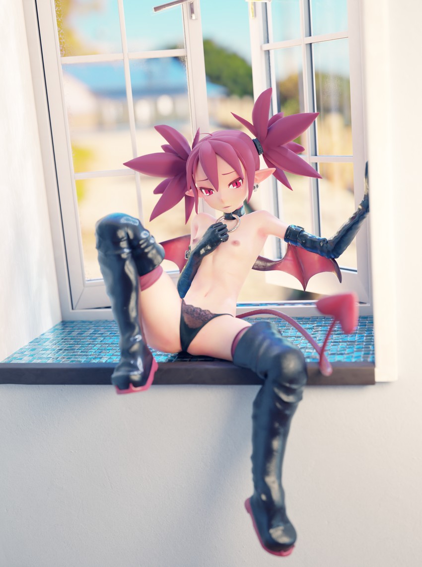 etna (disgaea and 1 more) drawn by beanis