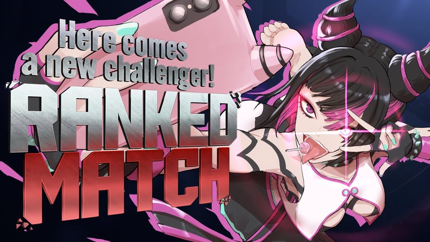 han juri (street fighter and 1 more) drawn by kurosususu