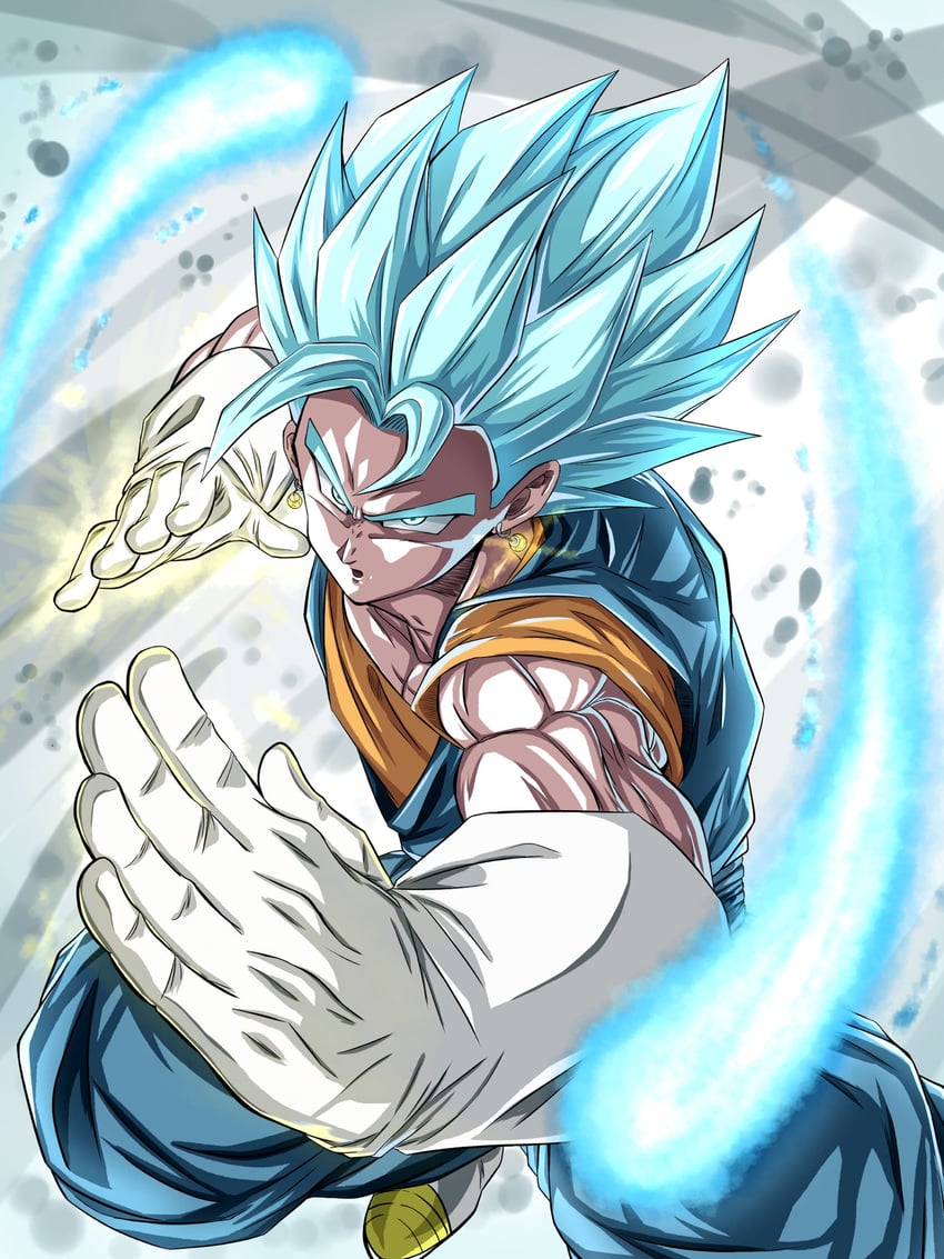 vegetto (dragon ball and 2 more) drawn by no10hei30