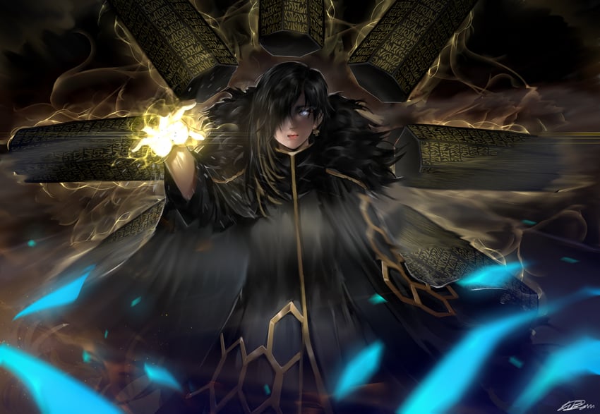 binah (project moon and 1 more) drawn by lubban