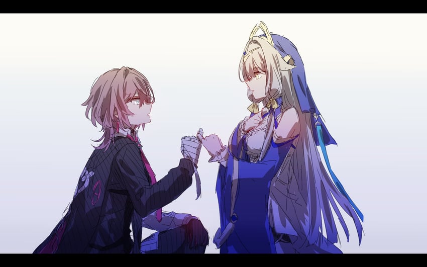 lantern and serapeum (honkai and 1 more) drawn by a_oiui