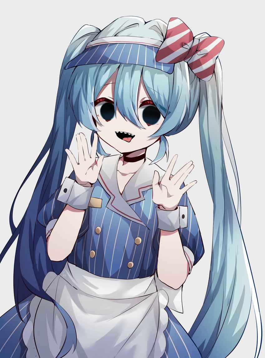 hatsune miku (vocaloid and 1 more) drawn by komiya_shuu