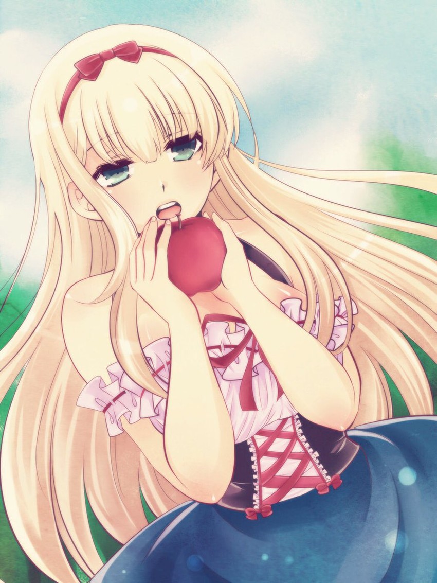 yomi and snow white (senran kagura and 2 more) drawn by chirikuzuriku