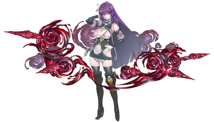 tsubaki (taimanin and 1 more) drawn by namaniku_atk