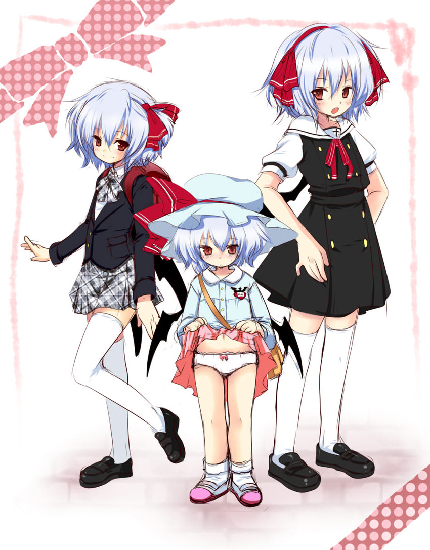 remilia scarlet (touhou) drawn by fujisaki_hikari