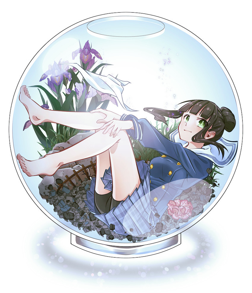 hamaguchi ayame (idolmaster and 1 more) drawn by cleiooo