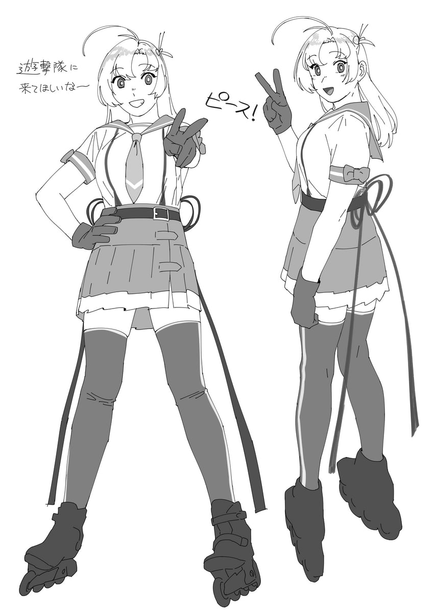 kinugasa and kinugasa kai ni (kantai collection) drawn by ojipon