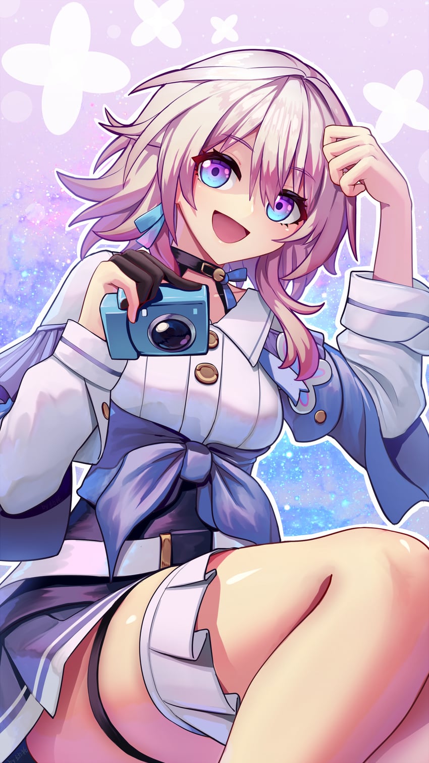 march 7th (honkai and 1 more) drawn by youtuou