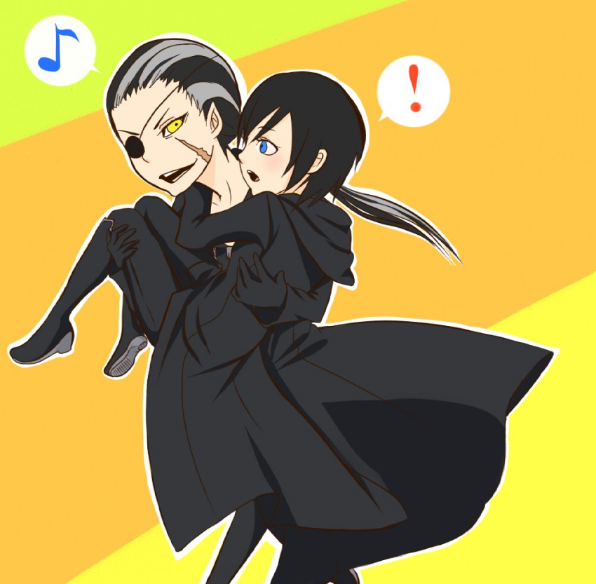 xion and xigbar (kingdom hearts and 1 more) drawn by kogarasimikado