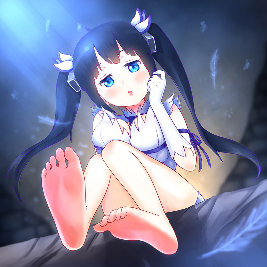 hestia (dungeon ni deai wo motomeru no wa machigatteiru darou ka) drawn by inkcinkc