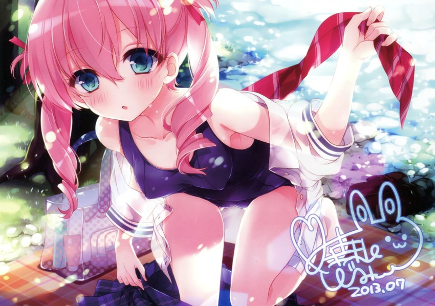 michioka airi (shoujo shin'iki shoujo tengoku) drawn by moriyama_shijimi