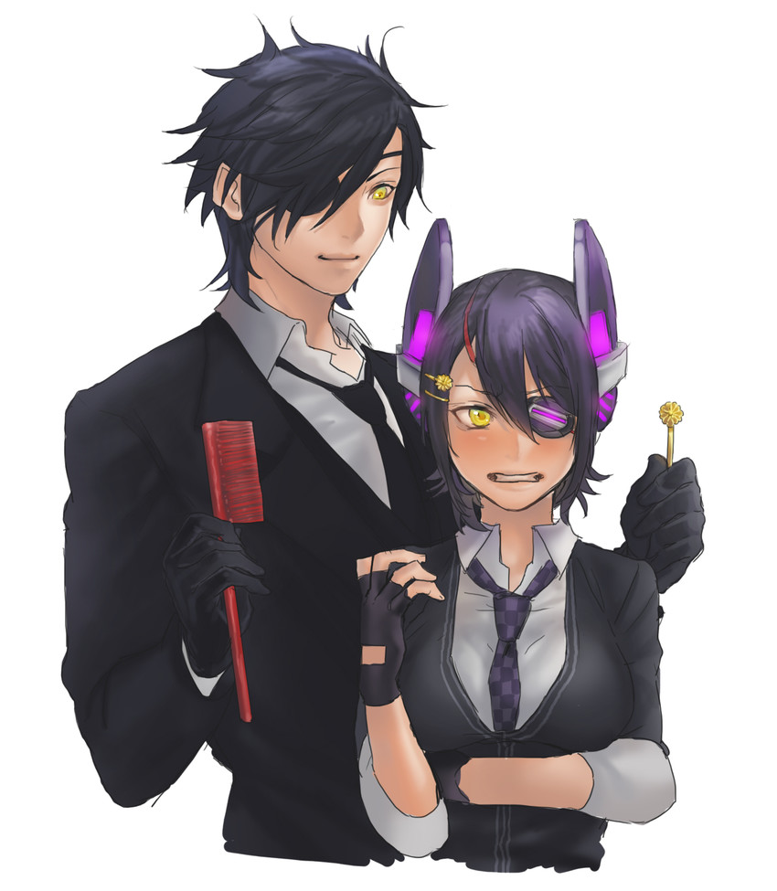 tenryuu and shokudaikiri mitsutada (kantai collection and 1 more) drawn by yuusya27
