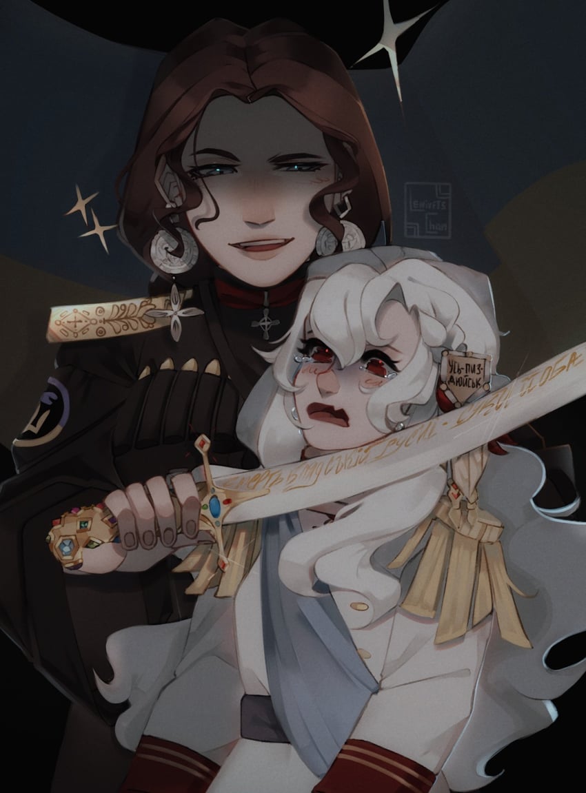 alpha and levchenko ahapiia oleksandrivna (original) drawn by linyvets_chan