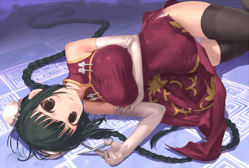 wang liu mei (gundam and 1 more) drawn by uni_(plastic_girl)