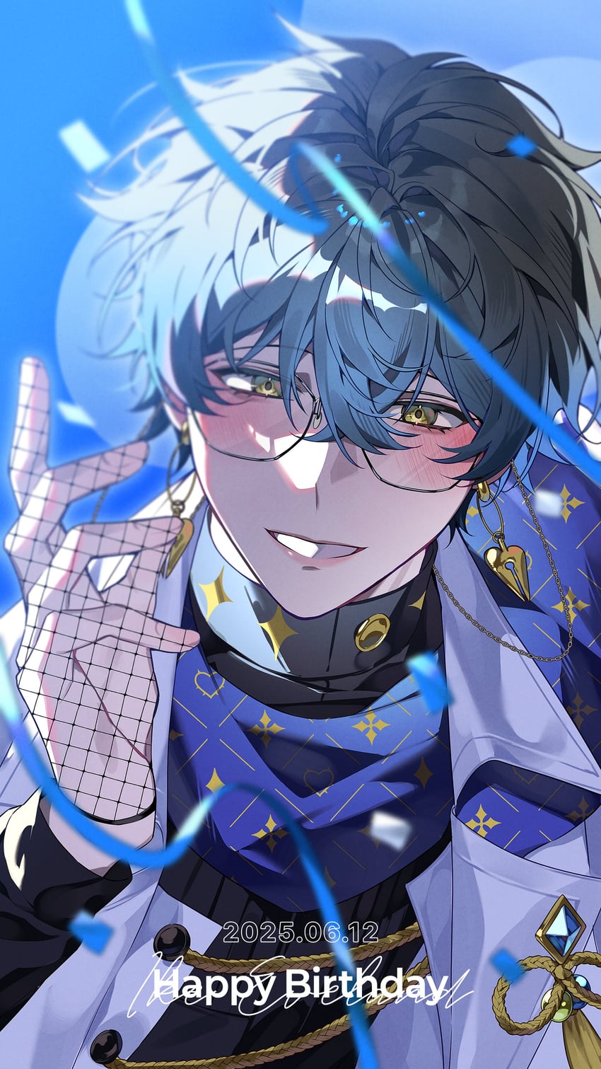 ike eveland (nijisanji and 1 more) drawn by cha1tte0k